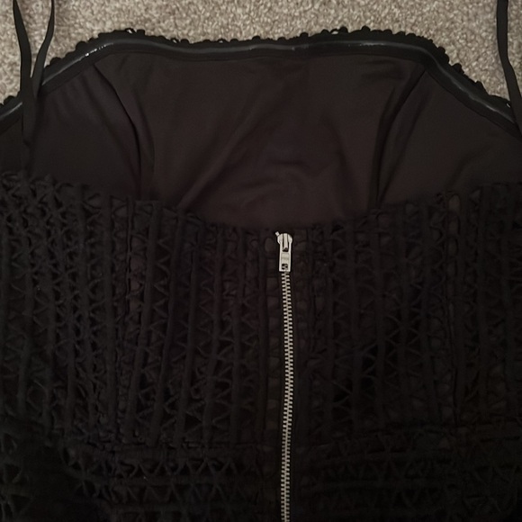 Black Strapless Dress - Picture 5 of 7